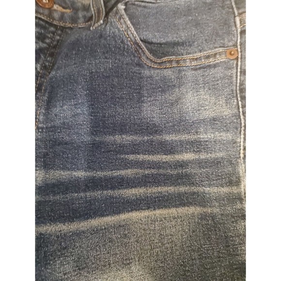 Bisou Bisou Women’s Jean Size 9 Blue Bootcut Denim Factory Faded Casual Luxe - Picture 6 of 11